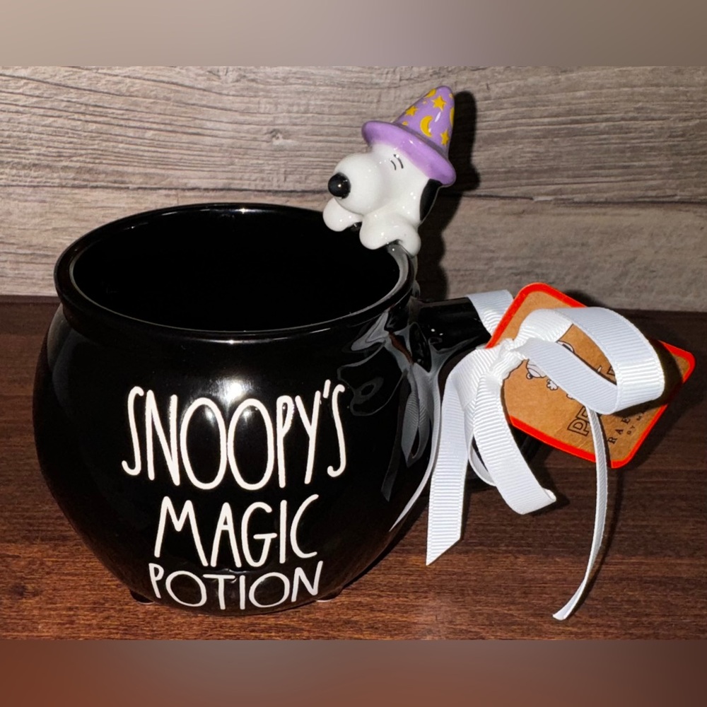 Peanuts SNOOPY MAGIC POTION  with Snoopy wearing a witch hat  Mug by Rae…